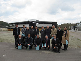 先進地視察会「三隅火力発電所・浜田メイプル牧場」